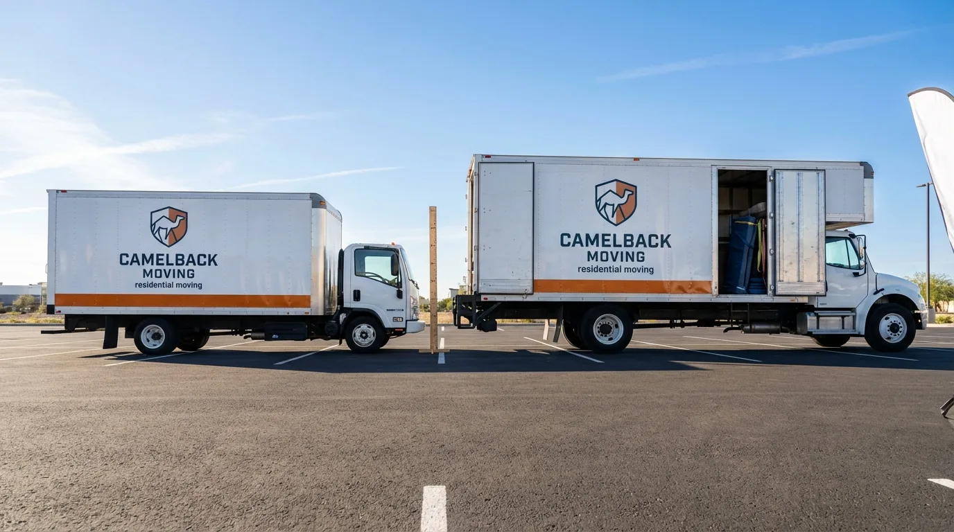 Moving truck size capacity guide in Lebanon